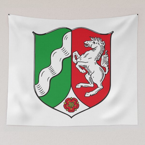 Item preview, North Rhine Westphalia Coat of Arms designed and sold by Retr0Tshirts.