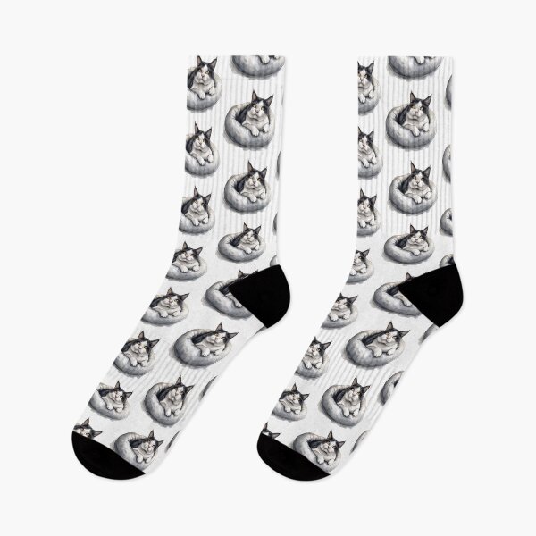 Item preview, Cat | Black & White Cat | Minimal Pet Aesthetic Art designed and sold by Mandayartstudio.