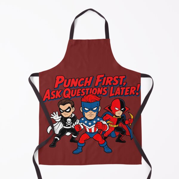 Item preview, Punch First, Ask Questions Later! | Golden Age Public Domain Superheroes designed and sold by VoglR.
