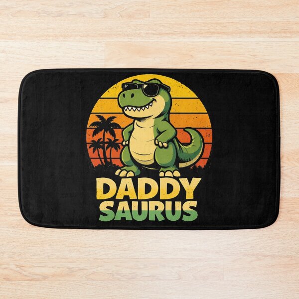 Item preview, Daddysaurus Retro Dinosaur Dad designed and sold by DariaOltes.
