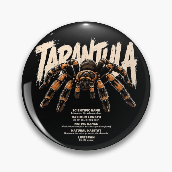 Item preview, Detailed tarantula illustration with facts designed and sold by rafaeltto.