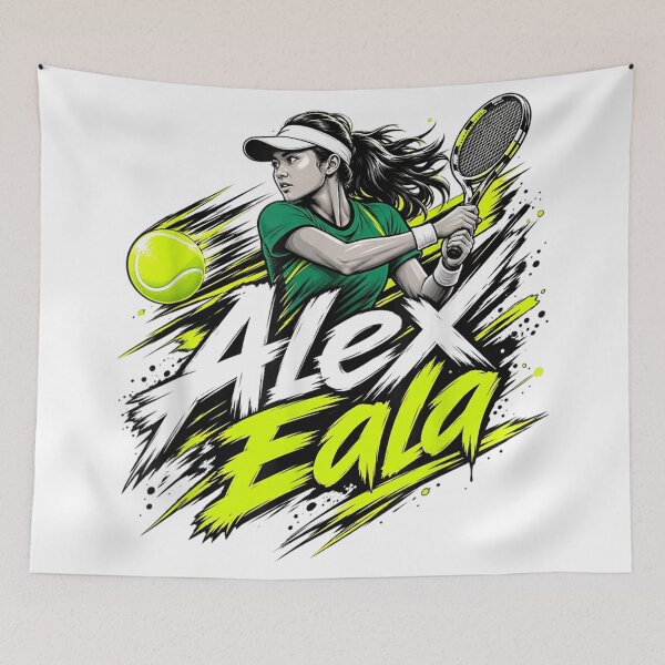 Item preview, Alex Eala Tennis Fans Athletic Graphic tee designed and sold by Gargamal.