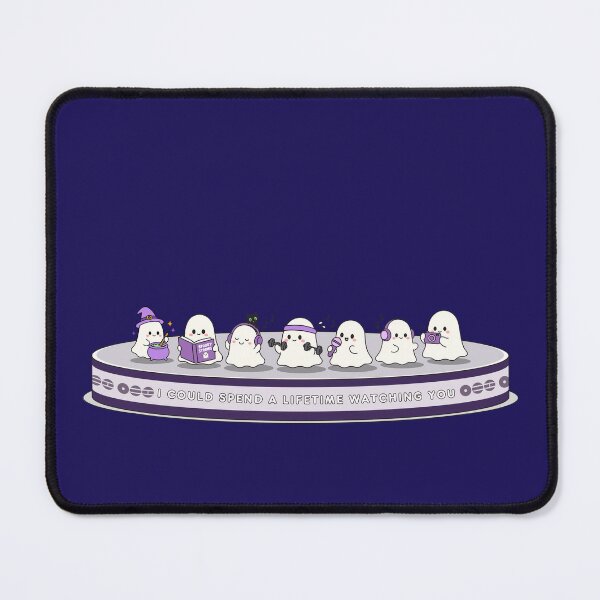 Item preview, BTS Halloween - arirang stage - 7 cute ghosts - purple designed and sold by moteesshop.