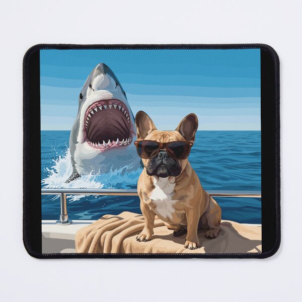 Item preview, French Bulldog Shark Ocean Adventure designed and sold by SofiBlair.