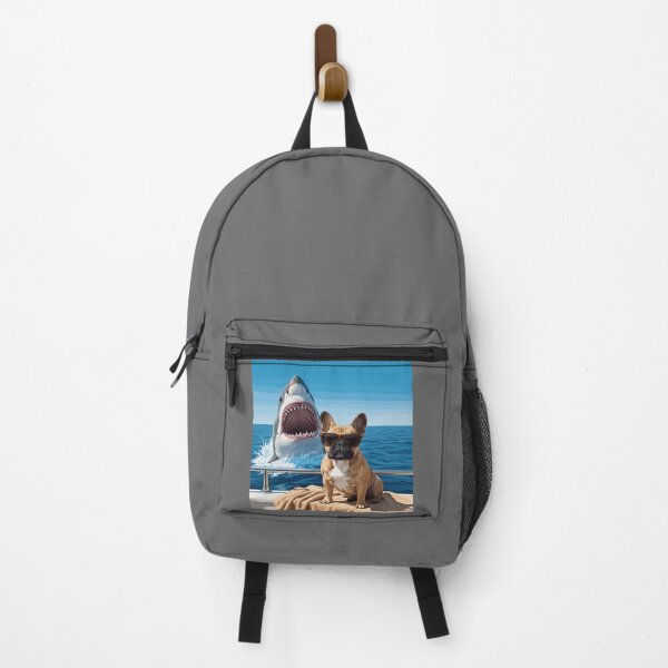 Item preview, French Bulldog Shark Ocean Adventure designed and sold by SofiBlair.