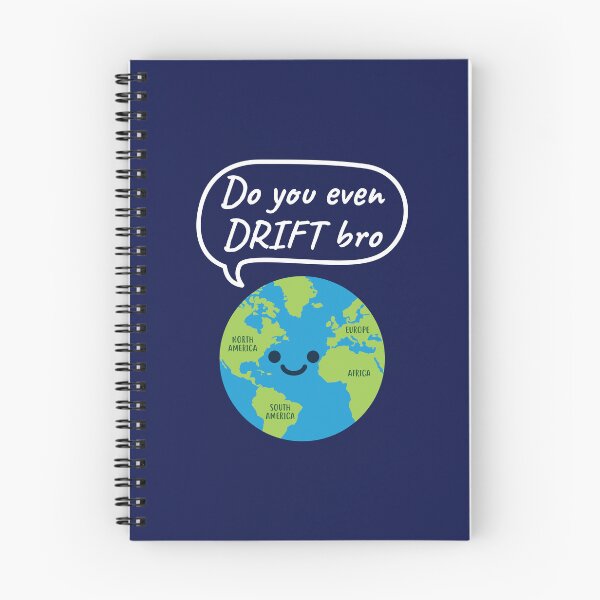 Item preview, Do You Even Drift Bro Funny Geography Continental Drift designed and sold by jaygo.