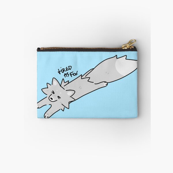 Item preview, tired as fox designed and sold by sadfacestickers.