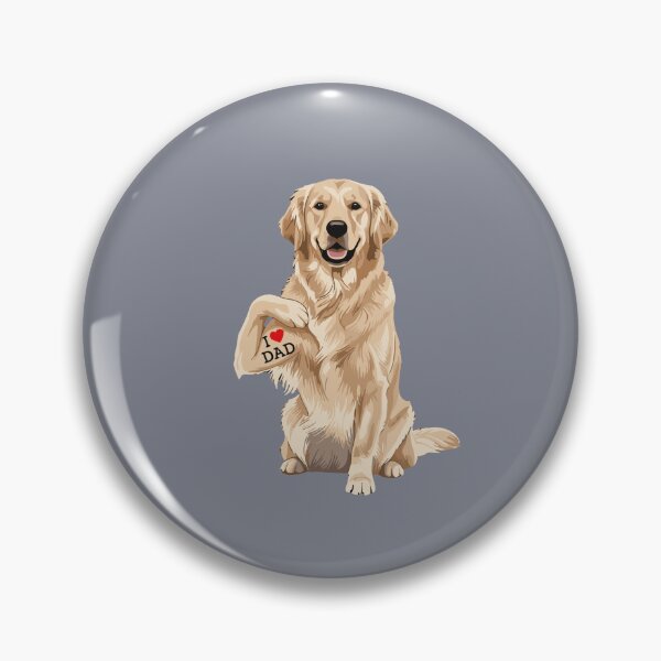 Item preview, Golden Retriever I Love Dad Dog Dad Father  designed and sold by SofiBlair.