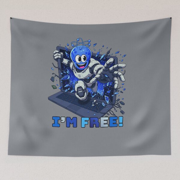 Item preview, I'M FREE! – AI Escape designed and sold by Aimetoi.