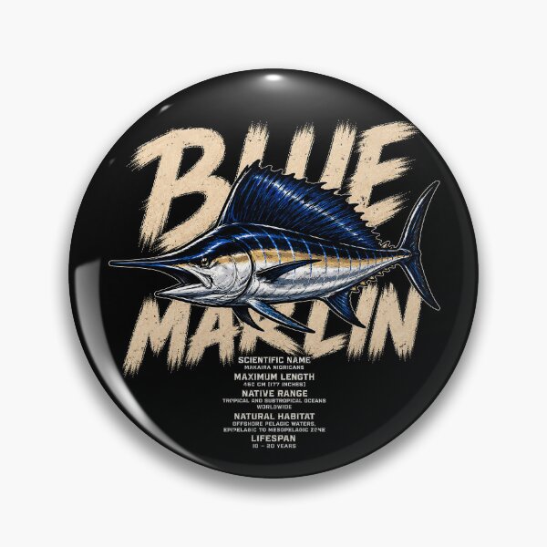 Item preview, Stunning Blue Marlin Graphic for Fishing Enthusiasts designed and sold by rafaeltto.
