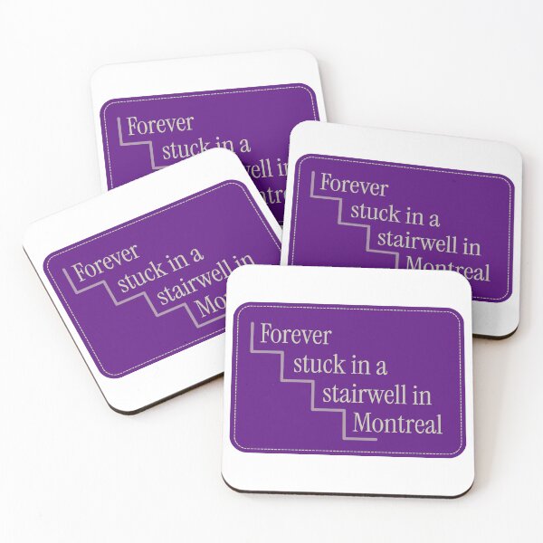 Item preview, Forever stuck in a stairwell in Montreal designed and sold by Maria is Loud.