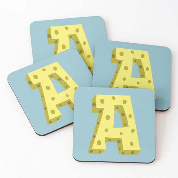 Item preview, Letter A Fun Alphabet Yellow Cartoon – Letter A for Kids designed and sold by charlypicazo.