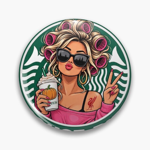 Item preview, Scouse Bird Pumpkin Spice Green Siren Logo designed and sold by LavIsInTheAir.