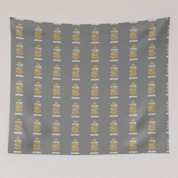 Item preview, It's My 40th Birthday Fortieth Celebration Milestone Party designed and sold by SofiBlair.