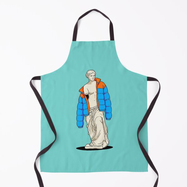 Item preview, Venus de Milo in Puffer Jacket Streetwear Classical Statue Art Parody designed and sold by Rare By Hero.