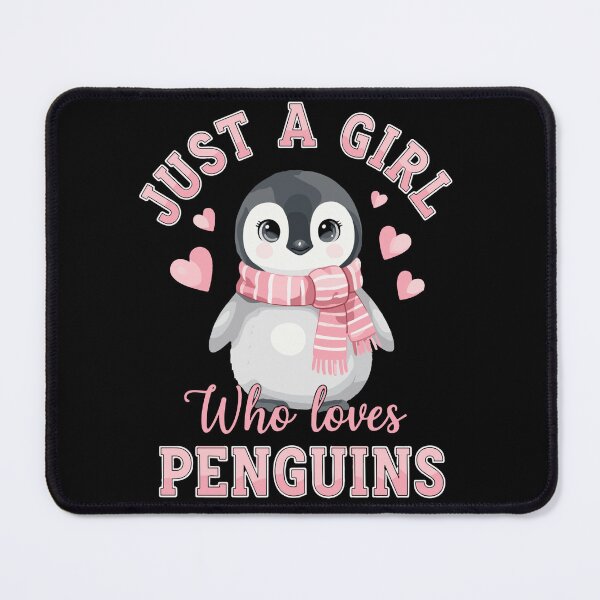 Item preview, Just A Girl Who Loves Penguins - Penguin Lover Girl Animal Enthusiast designed and sold by SofiBlair.