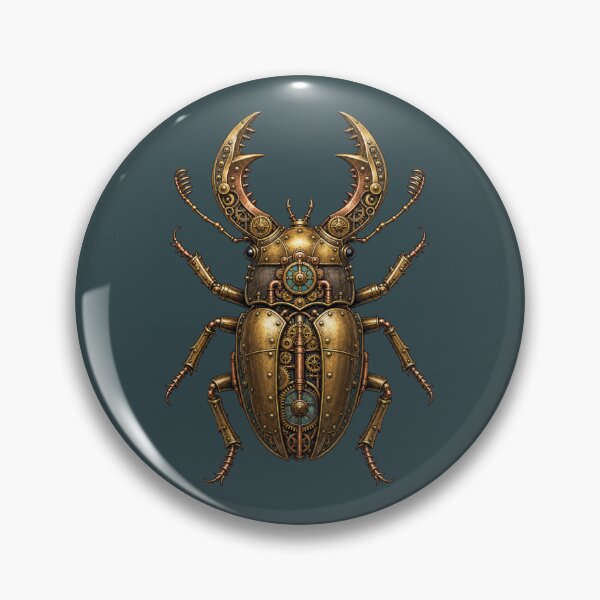 Item preview, Steampunk Stag Beetle designed and sold by cbfineart.