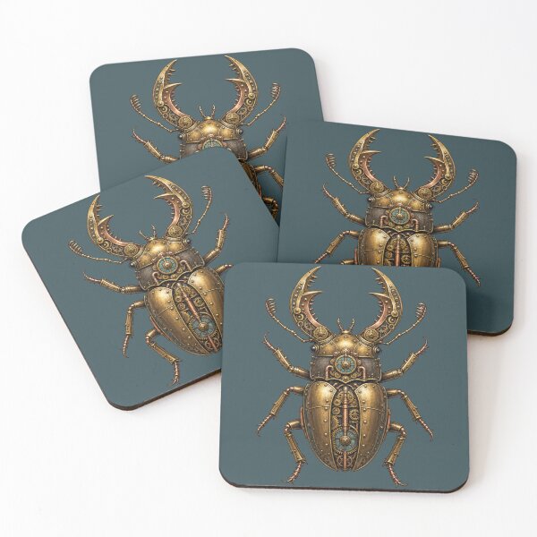 Item preview, Steampunk Stag Beetle designed and sold by cbfineart.
