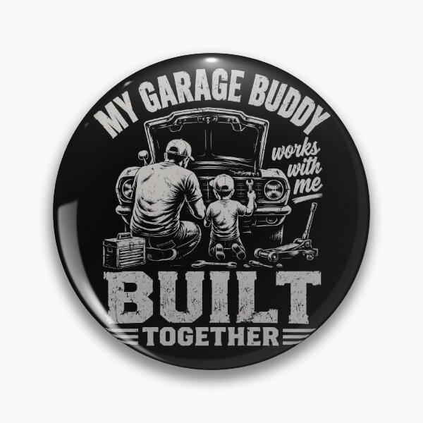 Item preview, Father and son garage buddy design for car lovers designed and sold by rafaeltto.