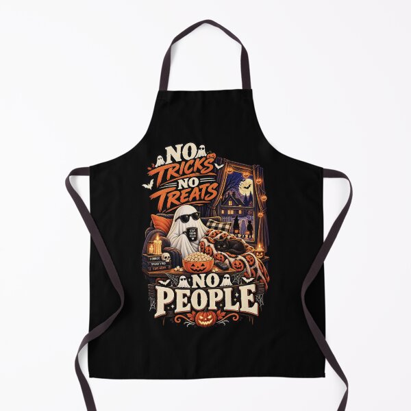 Item preview, No Tricks No Treats No People Funny Introvert Halloween Anti Social Spooky Season Design designed and sold by Breisey.