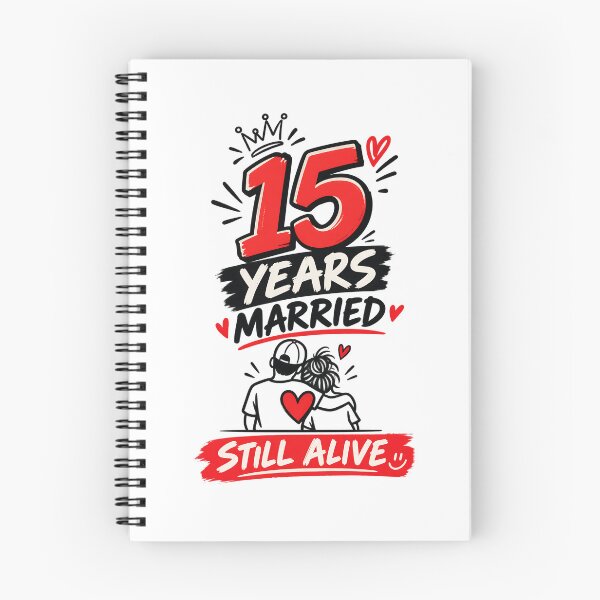 Item preview, 15 Years Married Still Alive Funny Husband Wife designed and sold by AnnSign.