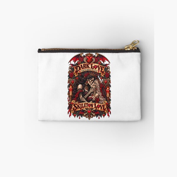 Item preview, DARK LOVE ❤️ - MONSTER ROMANCE COLLETION - SKELETON LOVE - LESBIAN PRIDE designed and sold by WheelieGdArt.