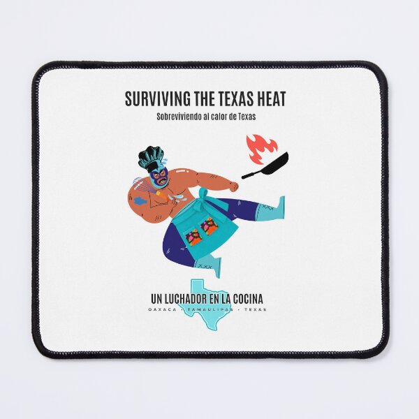 Item preview, Texas heat, chef's shirt designed and sold by YajadApparel.