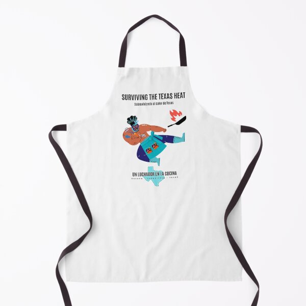 Item preview, Texas heat, chef's shirt designed and sold by YajadApparel.