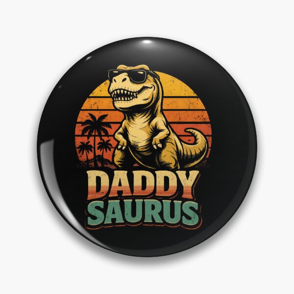 Artikelvorschau, Daddy Saurus Retro-Dinosaurier entworfen und verkauft von DariaOltes.