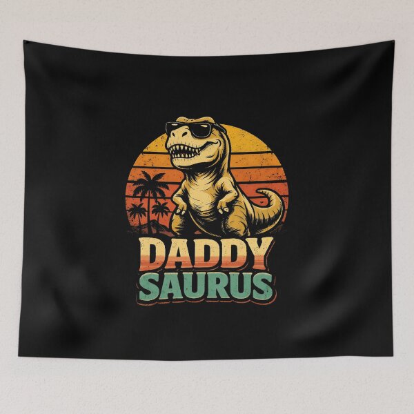 Item preview, Daddy Saurus Retro Dinosaur designed and sold by DariaOltes.