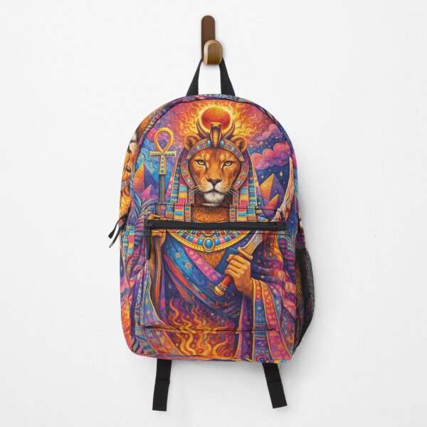 Item preview, Sekhmet – Egyptian Warrior Goddess Painting designed and sold by GalleryKauffeld.
