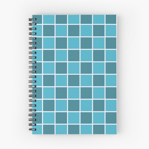 Item preview, Teal & Blue Grid designed and sold by SmallDart Creations.
