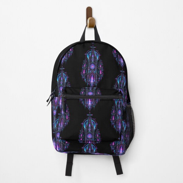 Item preview, Glitch Cathedral – Neon Cyber Occult Architecture designed and sold by JupiterGlitchEmpire.
