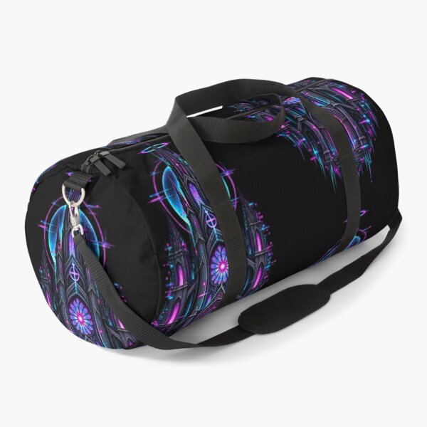 Item preview, Glitch Cathedral – Neon Cyber Occult Architecture designed and sold by JupiterGlitchEmpire.