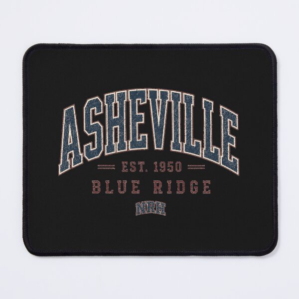 Item preview, Asheville Est 1950 Blue Ridge designed and sold by Normandy Road Heritage™ - Vintage Garage Art.