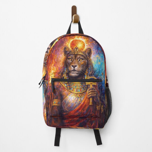 Item preview, Sekhmet – Egyptian Lioness Goddess Painting designed and sold by GalleryKauffeld.