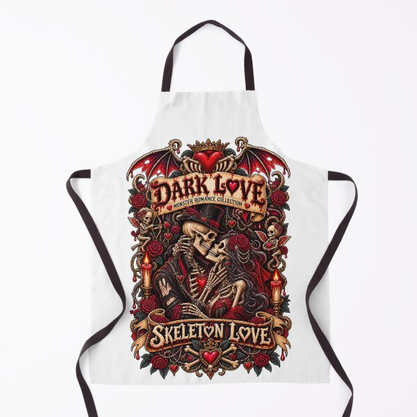 Item preview, DARK LOVE ❤️ - MONSTER ROMANCE COLLETION - SKELETON LOVE designed and sold by WheelieGdArt.