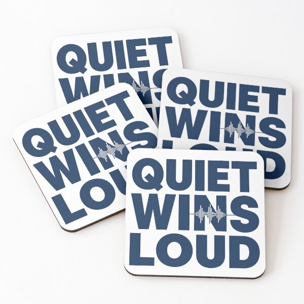 Item preview, Quiet Wins Loud. Bold Minimalist Quote Design designed and sold by Aarvya Fashion Club ( A.F.C ).