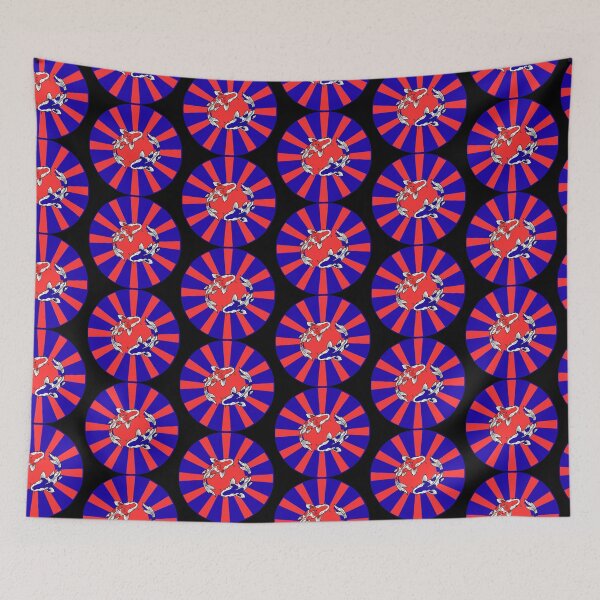 Item preview, Blue and Red Koi designed and sold by HillC1985.