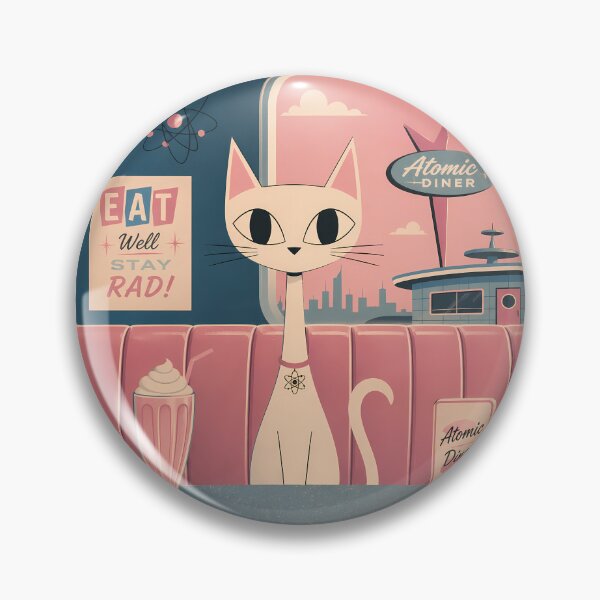 Item preview, Atomic Cat 1 Y2K designed and sold by MarkColeImaging.