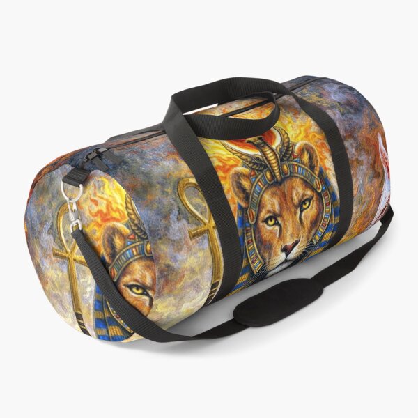 Item preview, – Lioness Goddess of Ancient Egypt Painting designed and sold by GalleryKauffeld.
