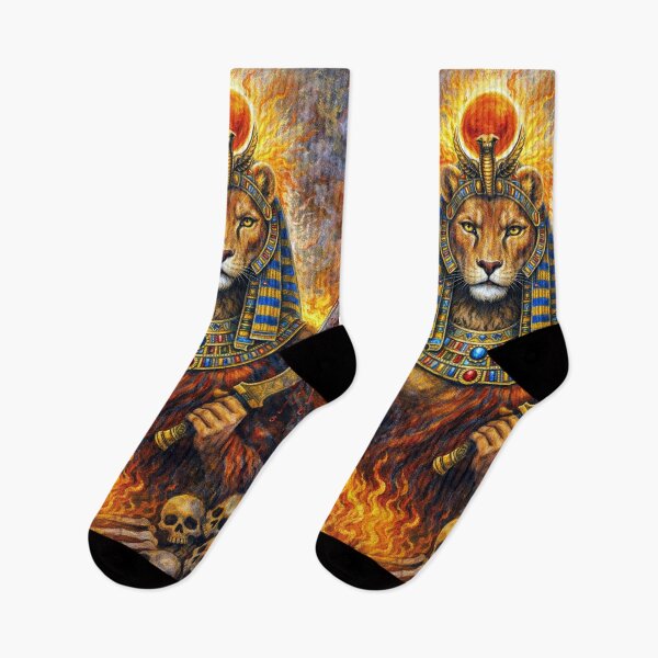 Item preview, – Lioness Goddess of Ancient Egypt Painting designed and sold by GalleryKauffeld.