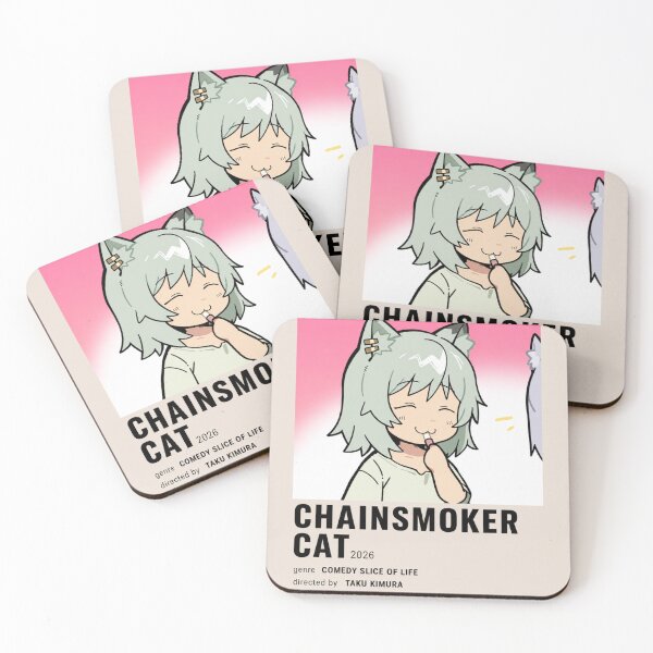 Item preview, Chainsmoker Cat designed and sold by owpldh.