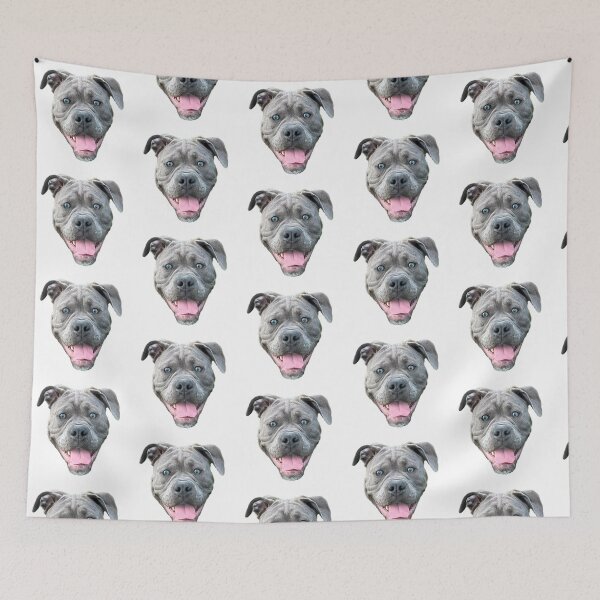 Item preview, Bulldog azul designed and sold by Paul Chambers.