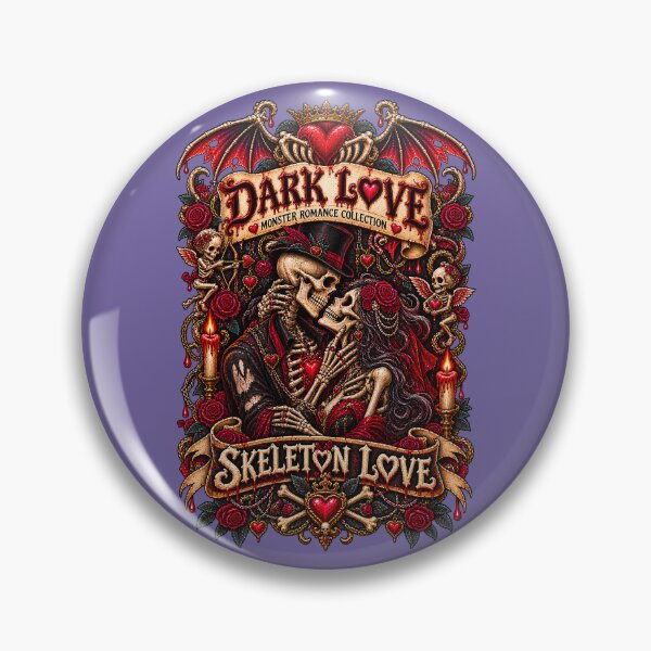 Item preview, DARK LOVE ❤️ - MONSTER ROMANCE COLLETION -  SKELETON LOVE v3 designed and sold by WheelieGdArt.