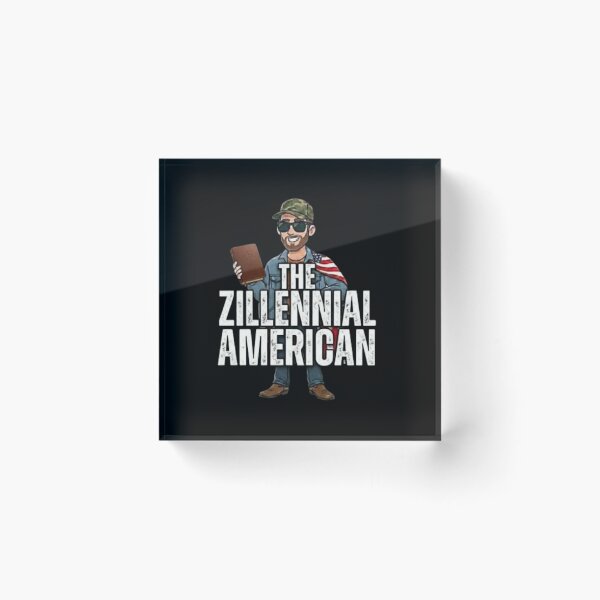 Item preview, The Zillennial American designed and sold by teemix.