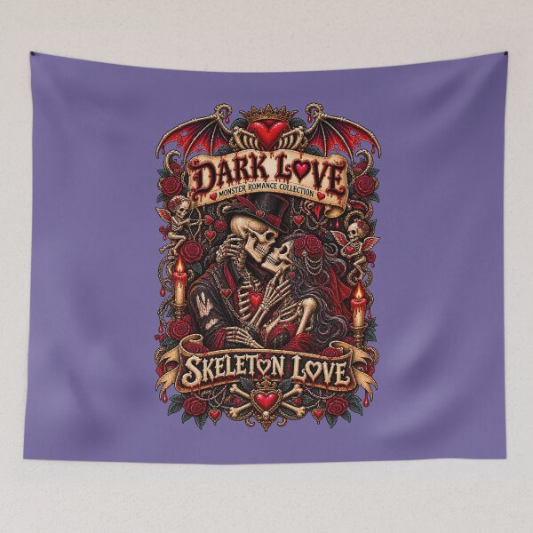 Item preview, DARK LOVE ❤️ - MONSTER ROMANCE COLLETION -  SKELETON LOVE v3 designed and sold by WheelieGdArt.