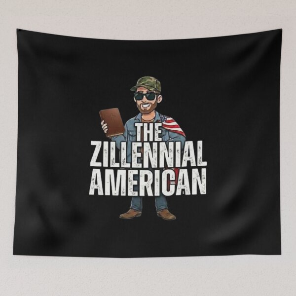 Item preview, The Zillennial American designed and sold by teemix.