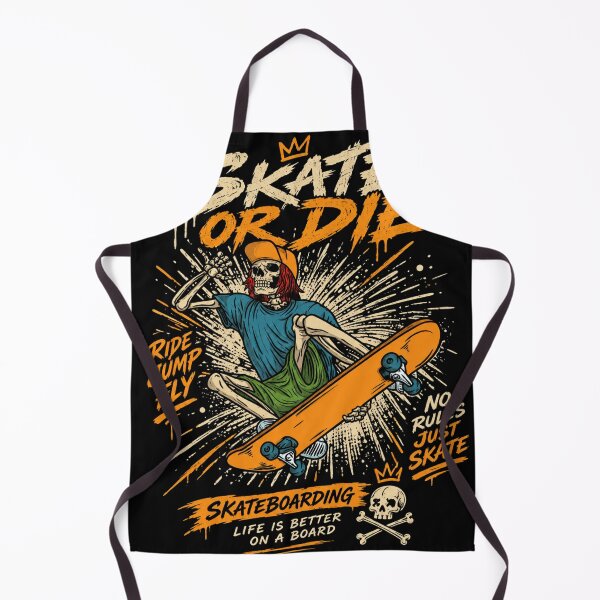 Item preview, Skate or Die Skeleton – Vintage 90s Skateboarding Streetwear T-Shirt Design designed and sold by JatCreative.