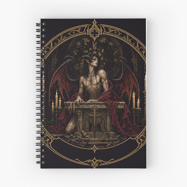 Item preview, Daemones Veneris Gothic Altar Emblem designed and sold by GeoWhimsy Studio.